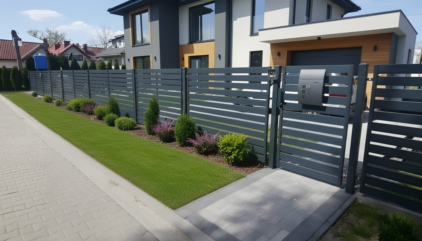 Palisada Timeless z furtką